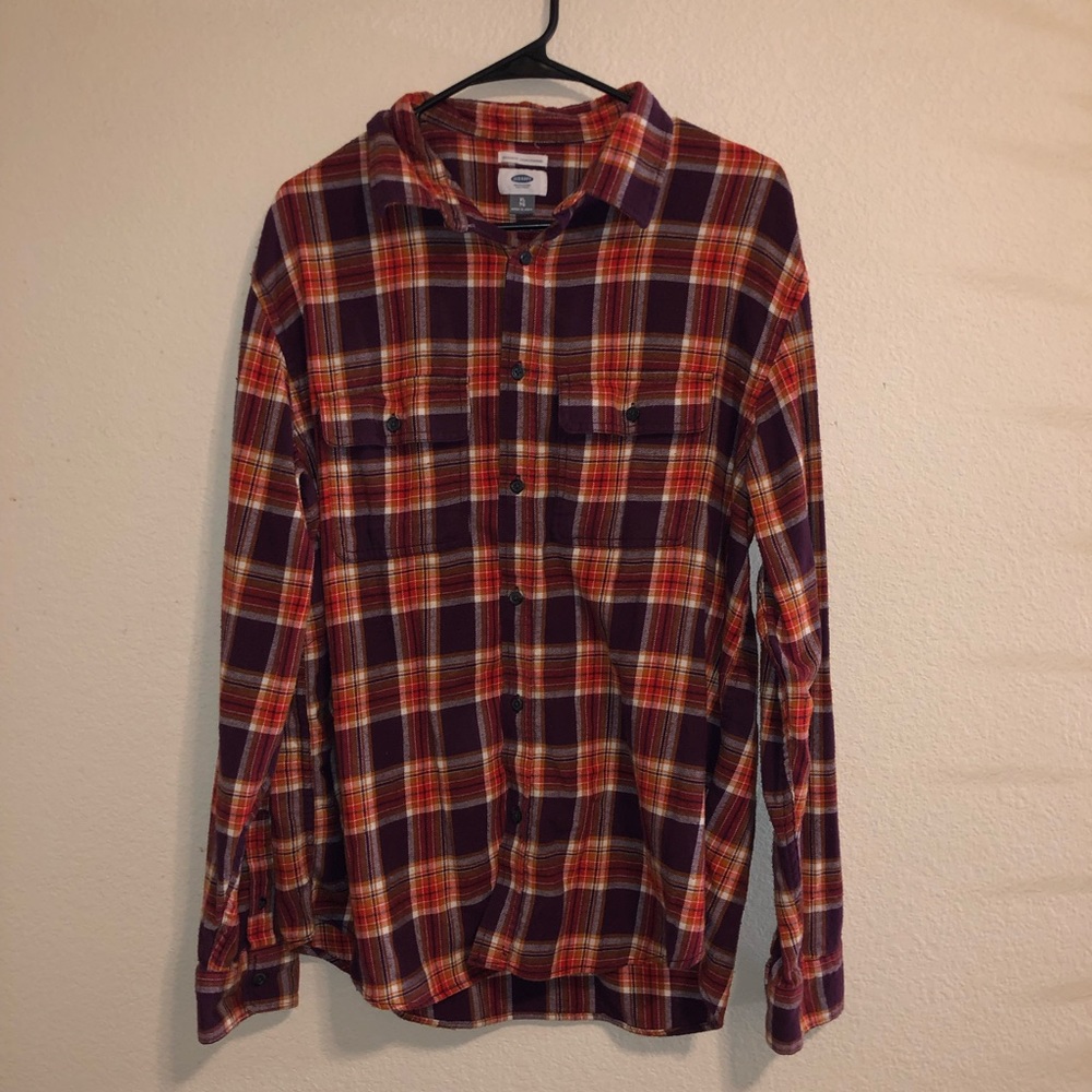 Old Navy Maroon Flannel!